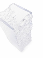 POLSPOTTEN Clear Relief Glass Vase
