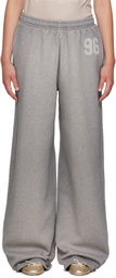 Acne Studios Gray Logo Sweatpants