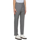 Thom Browne Grey Seersucker Trousers