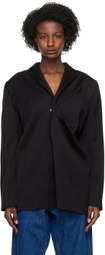 Bianca Saunders Black Pinched Blazer