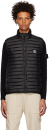 Stone Island Black Patch Down Vest