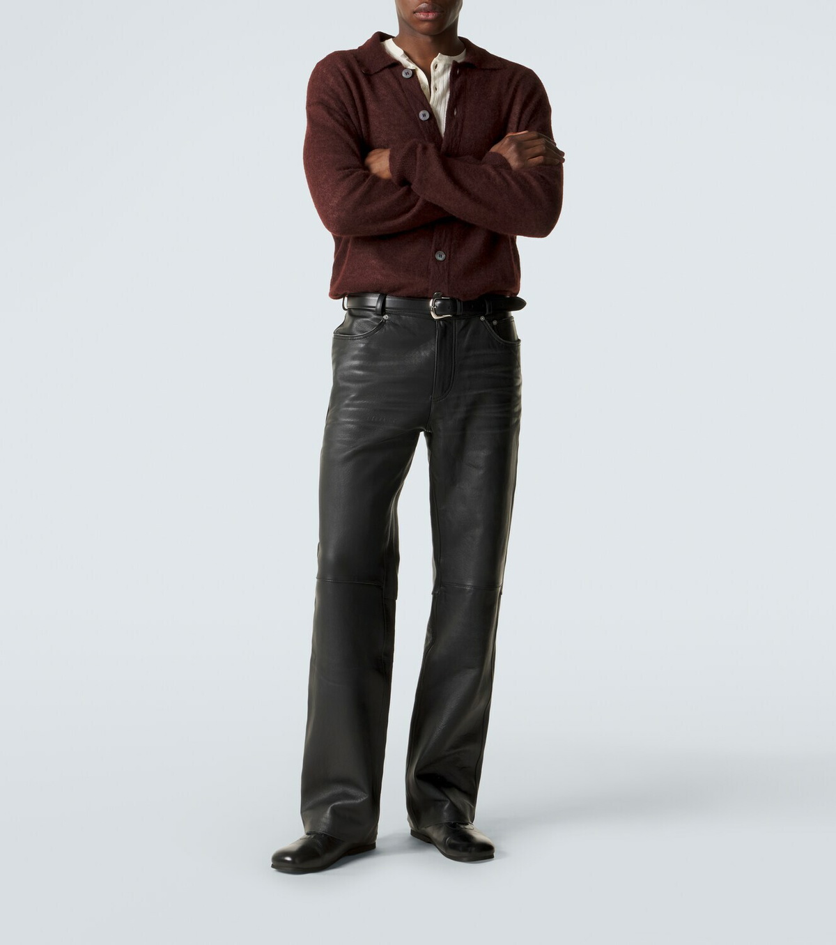 Our Legacy Carlson Cut straight leather pants Our Legacy