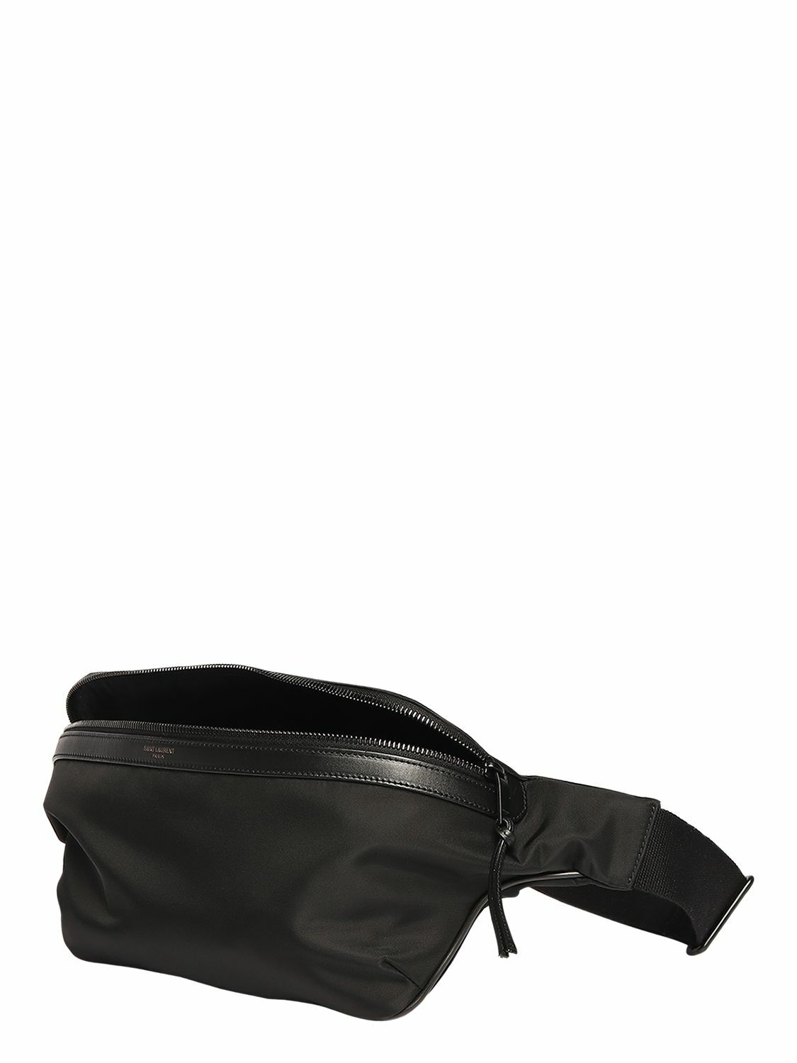 SAINT LAURENT - City Leather & Nylon Crossbody Bag Saint Laurent SAINT LAURENT - City Leather & Nylon Crossbody Bag Saint Laurent