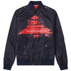 Valentino x Undercover UFO VU Front Printed Bomber