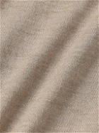 Kiton - Cashmere and Silk-Blend Rollneck Sweater - Neutrals