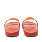 Givenchy Men's Logo Slide Sandal in Dark Orange