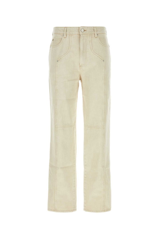 Photo: Isabel Marant Ivory Cotton Javi Pant