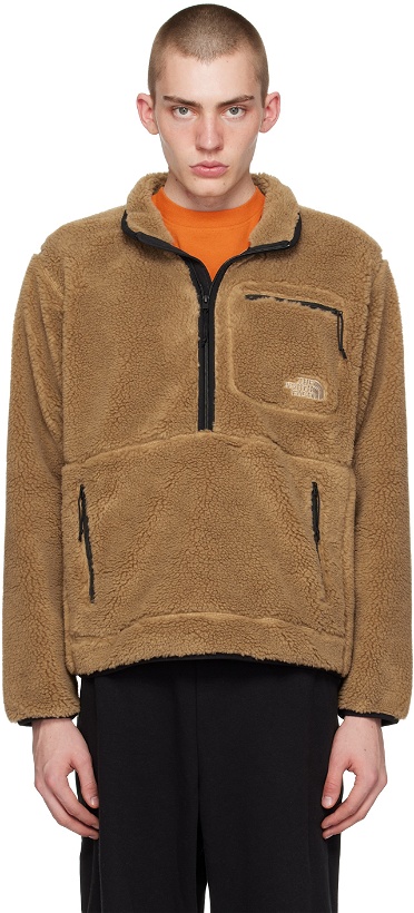 Photo: The North Face Brown Extreme Pile Sweater