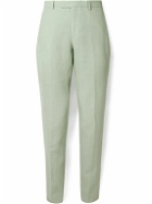 Paul Smith - Tapered Linen Suit Trousers - Green