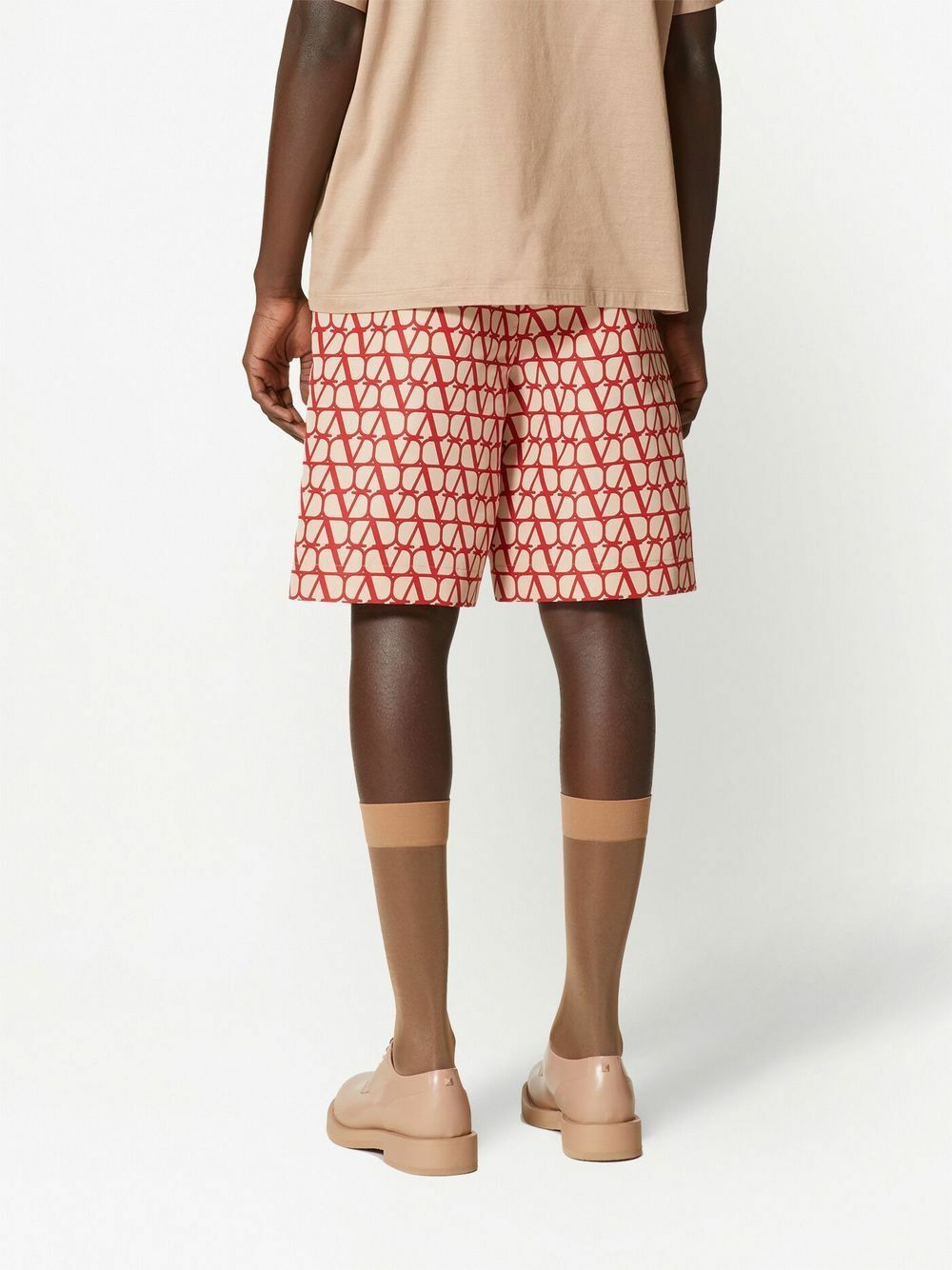 Valentino Black Polyamide Shorts main image 1