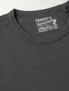 Faherty - Sunwashed Cotton-Jersey T-Shirt - Gray