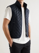 Giorgio Armani - Tech-Twill Jacket with Detachable Padded Shell Gilet - Blue