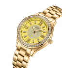 JBW Mondrian 34 Quartz Gold Dial Unisex Watch J6388D