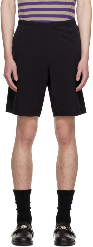 Photo: NEEDLES Black W.U. Shorts