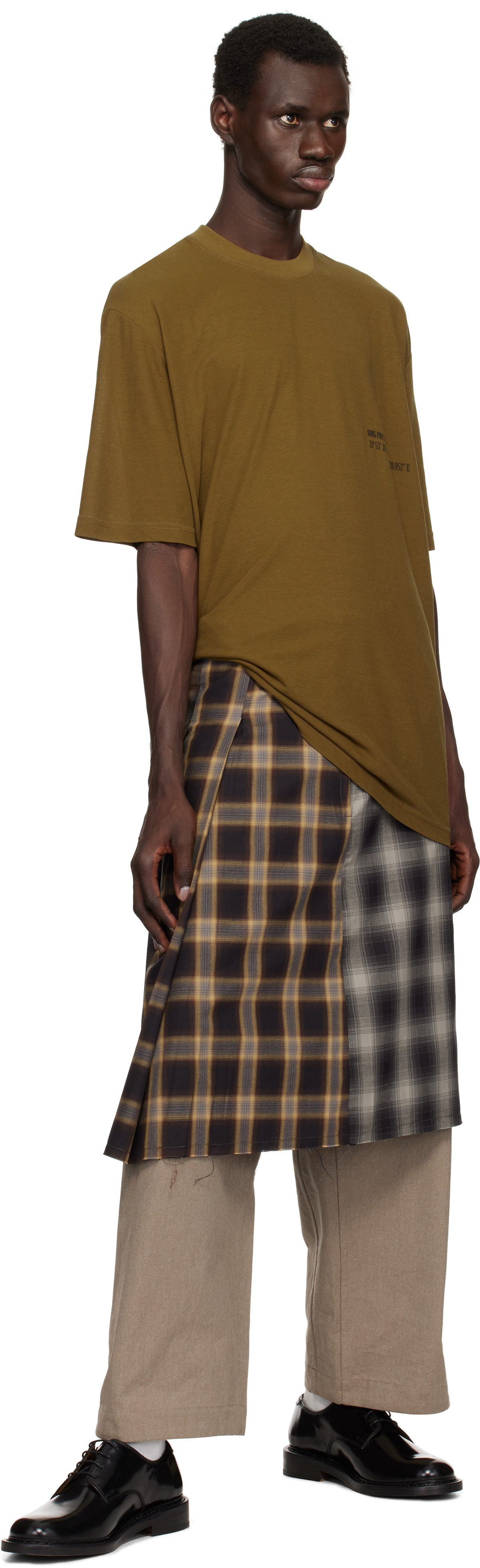 Song for the Mute Black Pleated Shorts