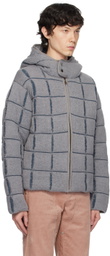 Isa Boulder SSENSE Exclusive Gray Puffer Jacket
