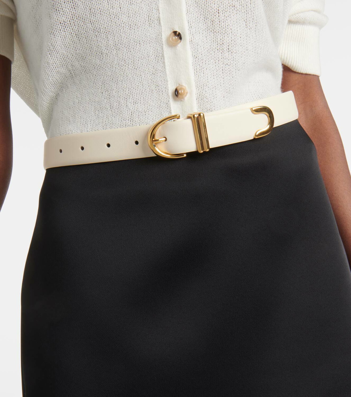 Khaite Bambi leather belt Khaite
