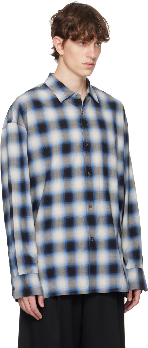 stein Blue Oversized Shirt