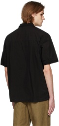 Liam Hodges Black Splinter Short Sleeve Shirt