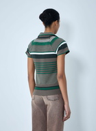 Lacoste Slim Fit Striped Piqué Polo Shirt