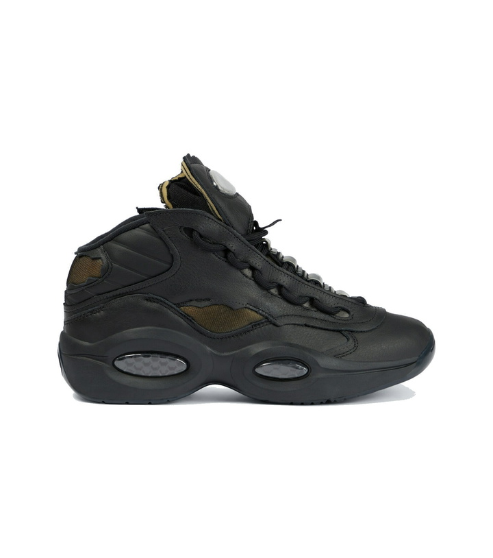 Photo: Maison Margiela - x Reebok Memory Of Question Mid sneakers