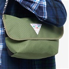 Human Made Men's Small Messenger Bag in Olive Drab