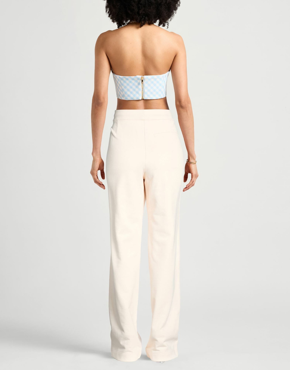 Dries Van Noten Womens Pants in Ivory