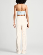 Dries Van Noten Womens Pants in Ivory