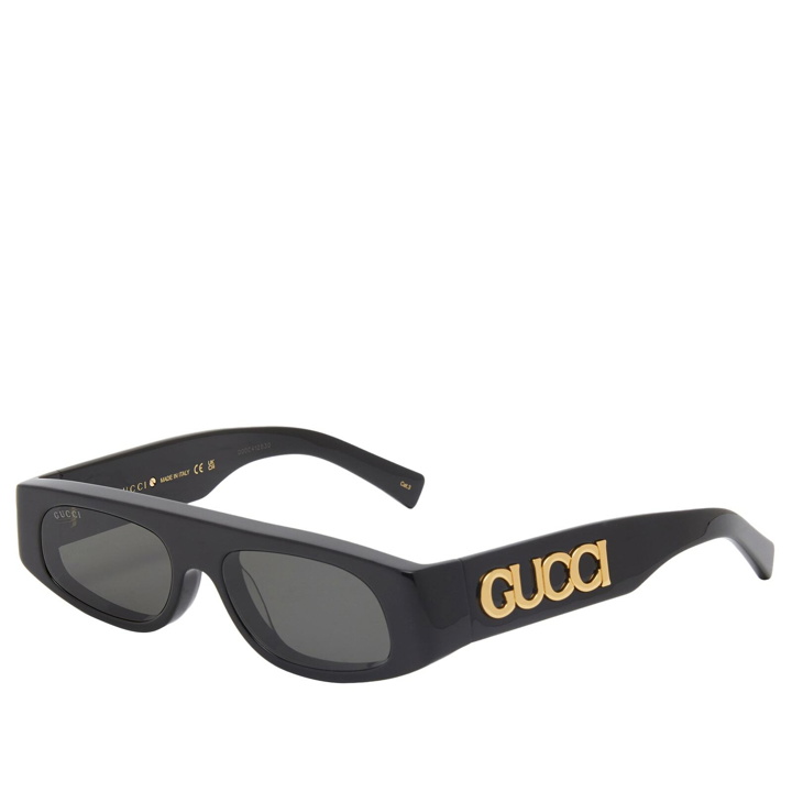 Photo: Gucci Women's Eyewear GG1771S Sunglasses in Black/Grey 