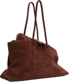 The Attico Tan 'La Passeggiata' Medium Top Handle Bag