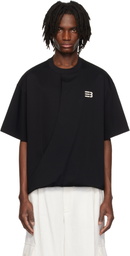 NAMESAKE Black Jodye Twist T-shirt