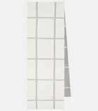 Joseph - Checked wool scarf
