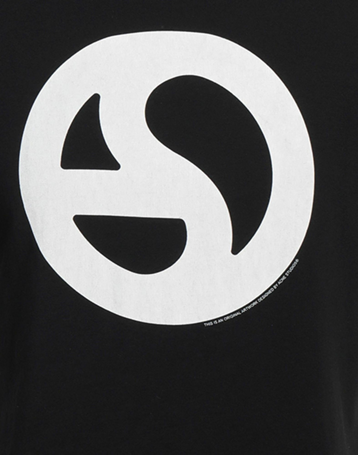 Acne Studios Mens T-shirt in Black