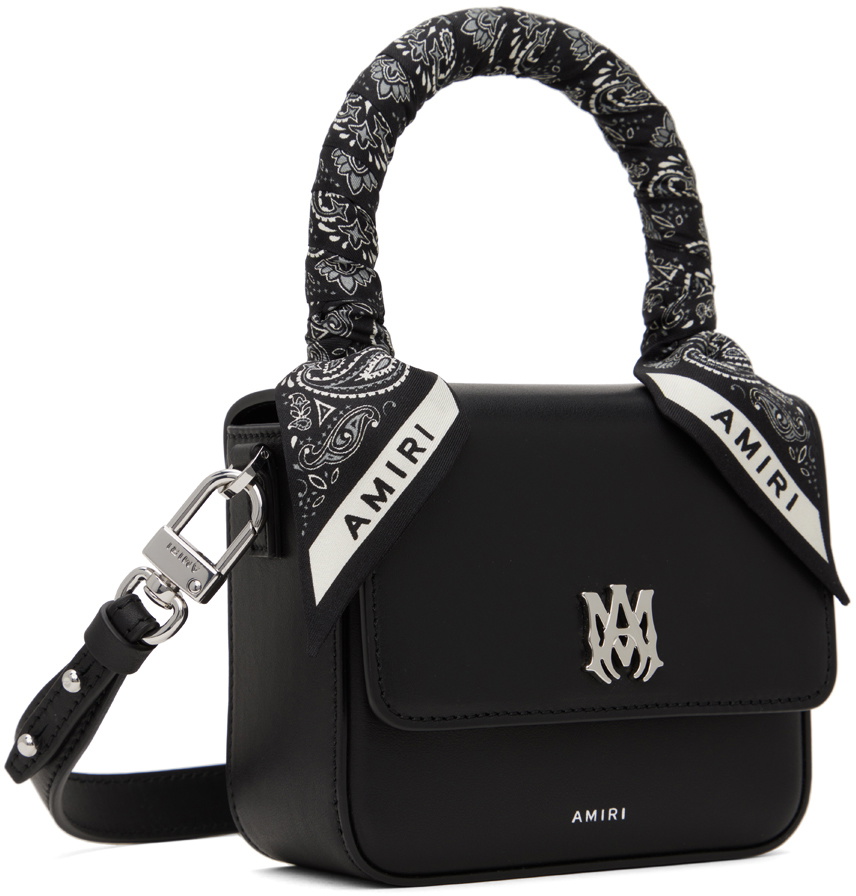 AMIRI Black Bandana Micro Ma Bag