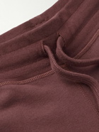 Kingsman - Tapered Cotton and Cashmere-Blend Jersey Sweatpants - Burgundy