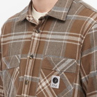 Polar Skate Co. Men's Flannel Shirt in Brown