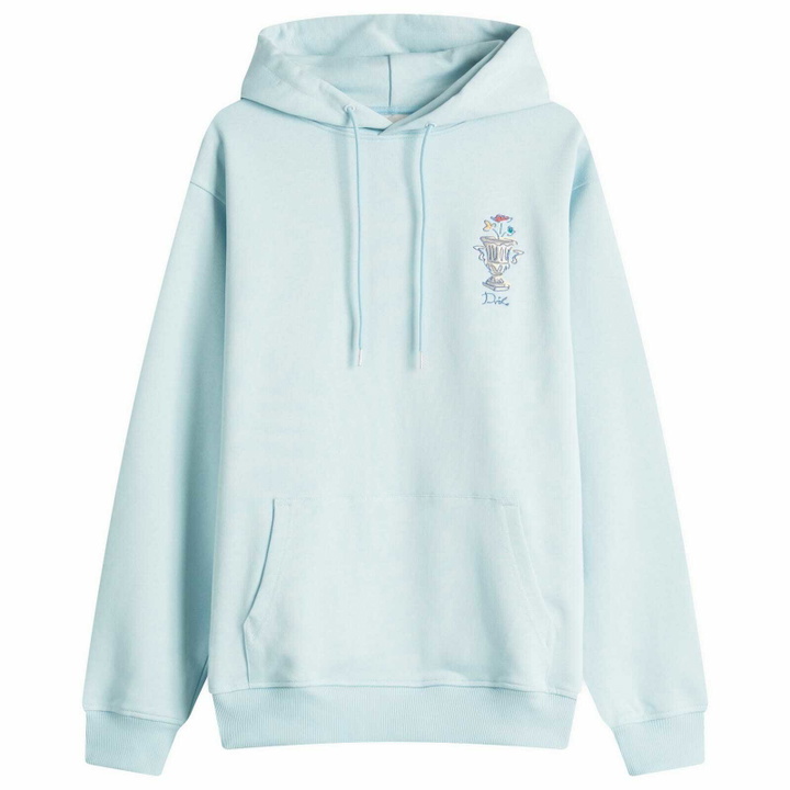 Photo: Drôle de Monsieur Men's Vase Popover Hoodie in Light Blue