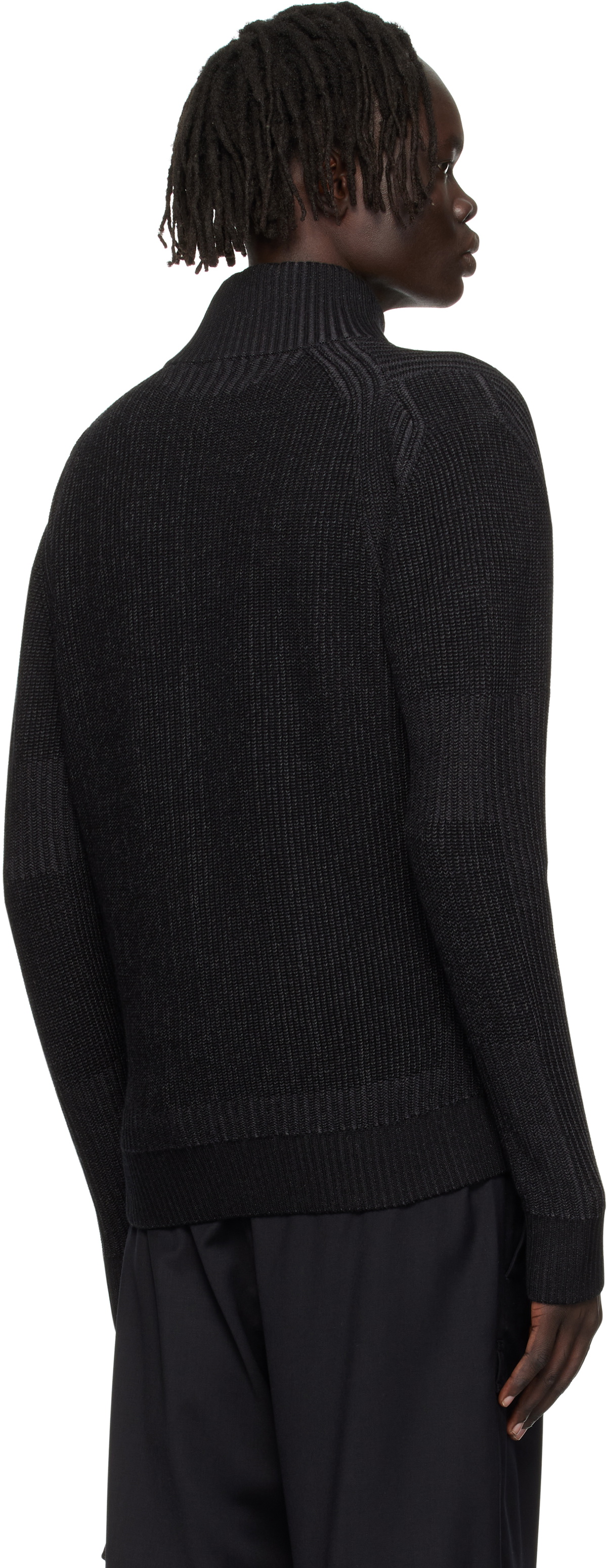 Kenzo Black Kenzo Paris 'Boke Flower 2.0' Zipped Cardigan
