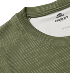 Adidas Sport - FreeLift Tech Space-Dyed Climalite T-Shirt - Army green