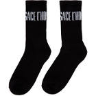 Versace Black and White LHomme Socks