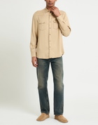 Lardini Mens Shirt Camel