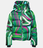 Pucci x Fusalp printed ski down jacket