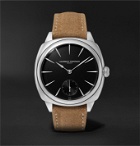 Laurent Ferrier - Square Automatic 41mm Stainless Steel and Alcantara Watch, Ref. No. LCF013.AC.N1G.1 - Black