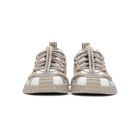 Dolce and Gabbana White and Beige NS1 Sneakers