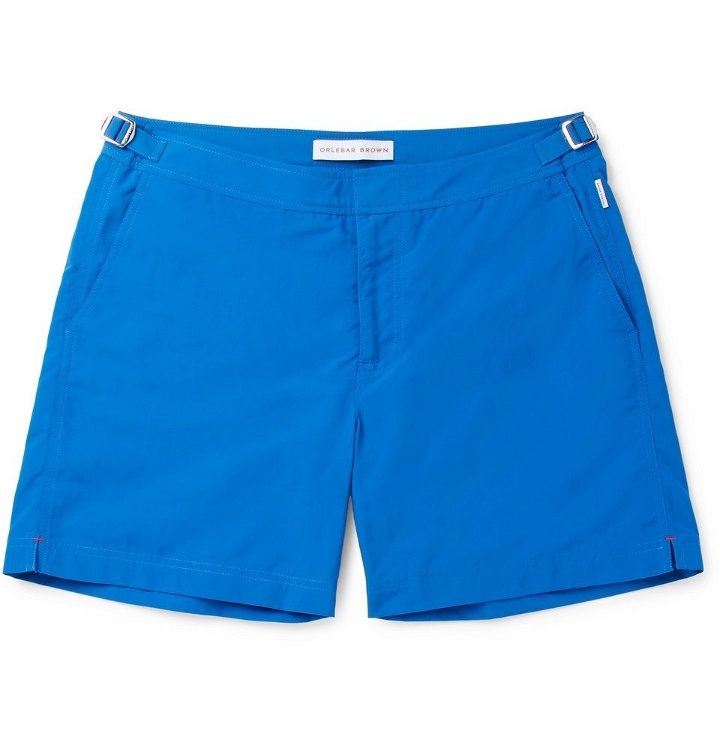 Photo: Orlebar Brown - Bulldog Mid-Length Swim Shorts - Men - Royal blue
