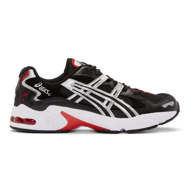 Photo: Asics Black and Silver Gel-Kayano 5 OG Sneakers