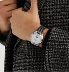 Baume & Mercier - Clifton Baumatic Automatic Moon-Phase 42mm Stainless Steel Watch, Ref. No. M0A10552 - White
