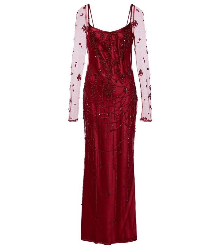 Photo: Clio Peppiatt Chandelier embellished tulle gown