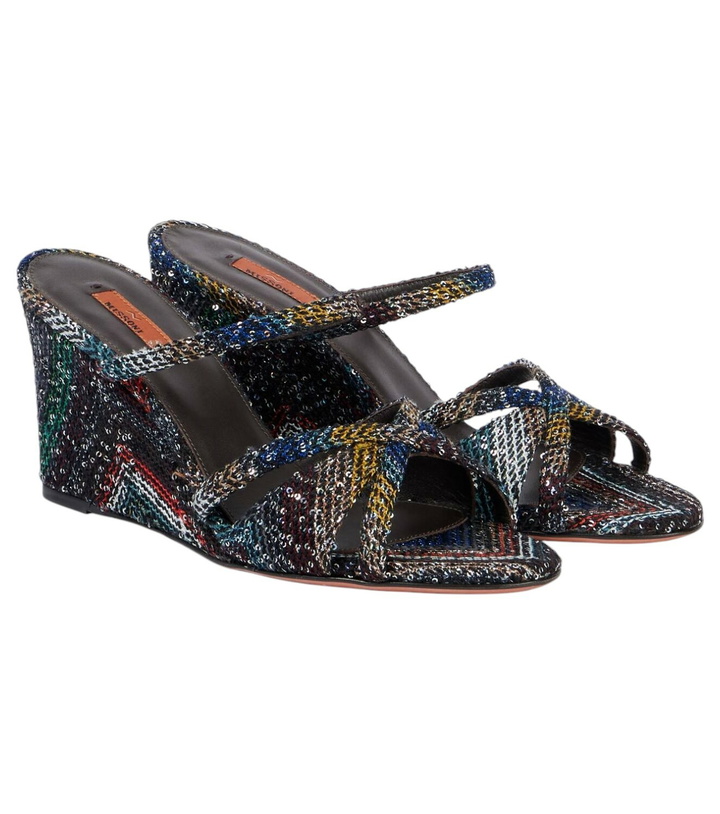 Photo: Missoni Lucy Caperdoni sequined wedges