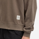 thisisneverthat Men's TNT Faded Crew Sweat in Dark Mocha